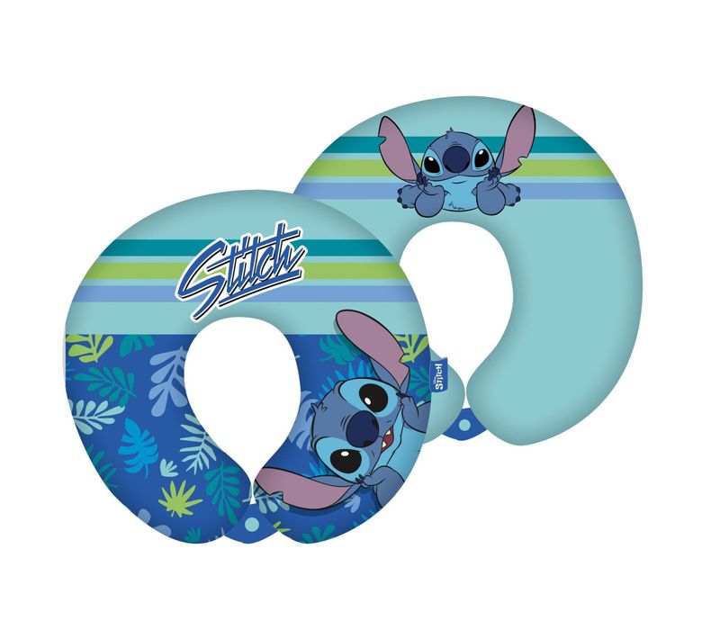 Coussin Tour De Cou - Lilo et Stitch - 28x28x6 Cm
