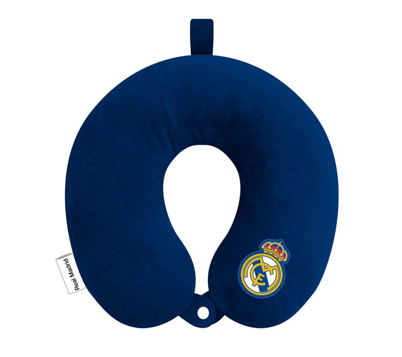 Coussin Tour De Cou - Real Madrid - 30x30x6 Cm