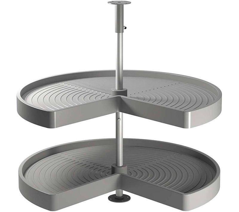 Plateau Tournant 2 Niveaux Pour Module De Cuisine Shelvo Pour Module De 90 Cm