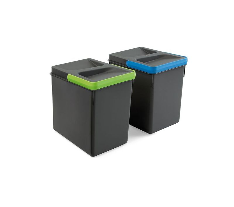 Poubelles Pour Tiroir De Cuisine Recycle, Hauteur 21.6 cm