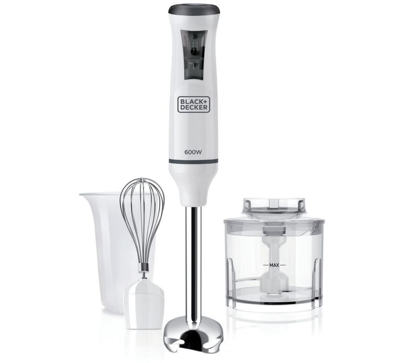 Mixeur Plongeant 600w Blanc - Bxhba600e