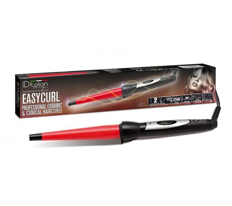 Fer À Boucler Ideesycurl Noir, Rouge 25 W