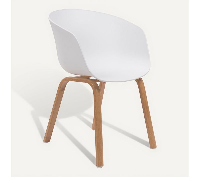 Chaise Cute Blanche Minimaliste