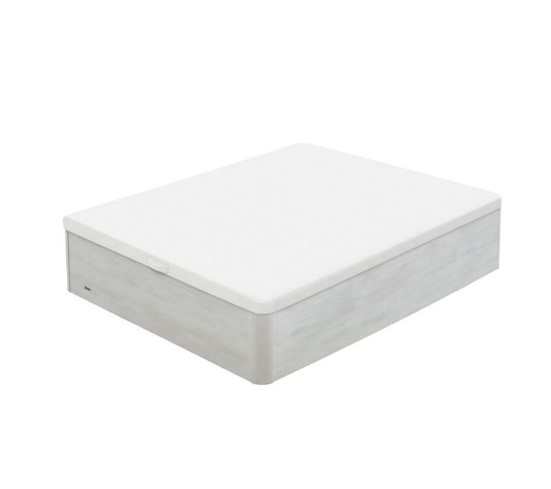 Sommier coffre 140x190 cm FLEX ROYAL blanc