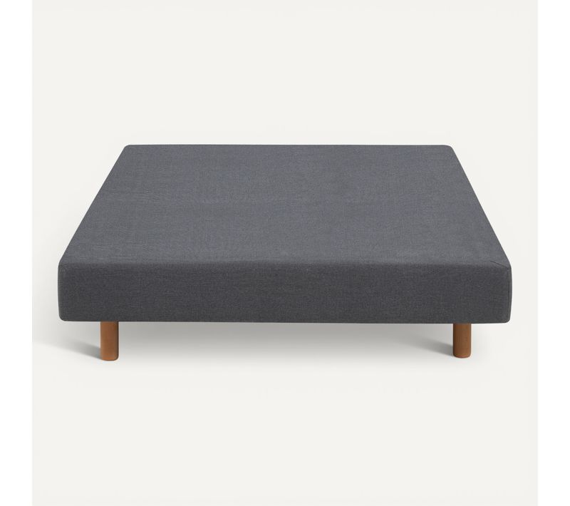 Sommier tissu 120x190 cm FLEX ROYAL gris