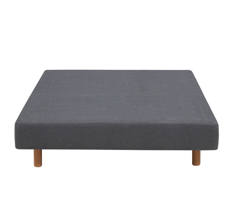 Sommier tissu 140x190 cm FLEX ROYAL gris