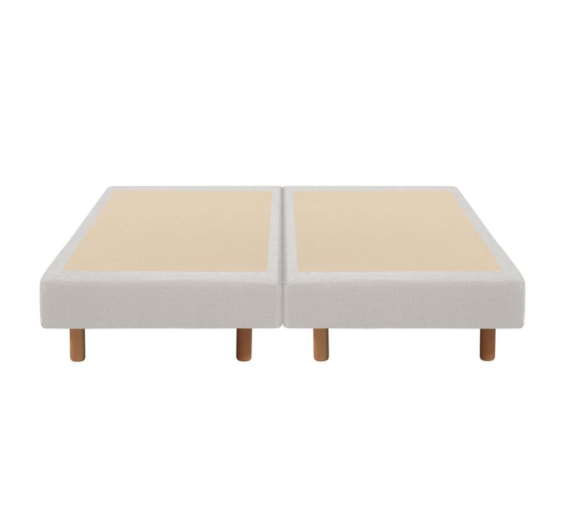 Sommier tissu 2x80x200 cm FLEX ROYAL blanc