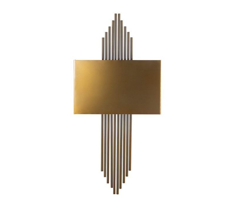 Applique Murale Interieur, Lampe Murale Industrielle Bois, Vintage 75x10x22 Cm