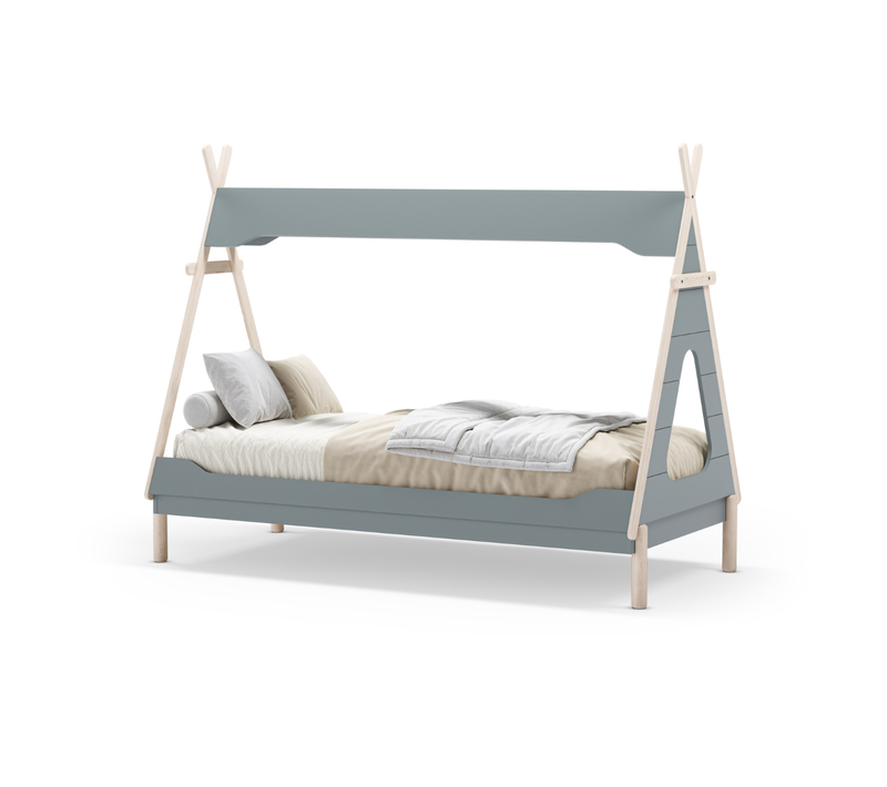 Lit Cabane Tipi 90x190 Cm Modulable