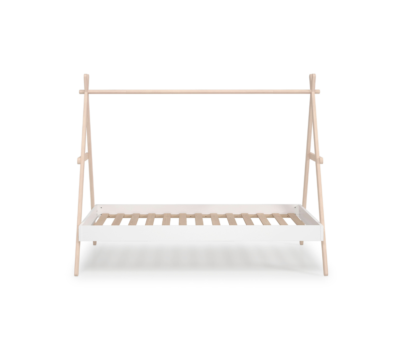 Lit Cabane Couchage 90x200 Cm Hauteur Modulable
