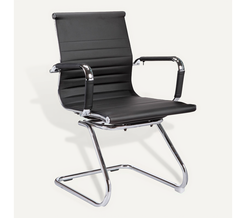 Fauteuil De Bureau En Simili, Couleur Noir, Executive
