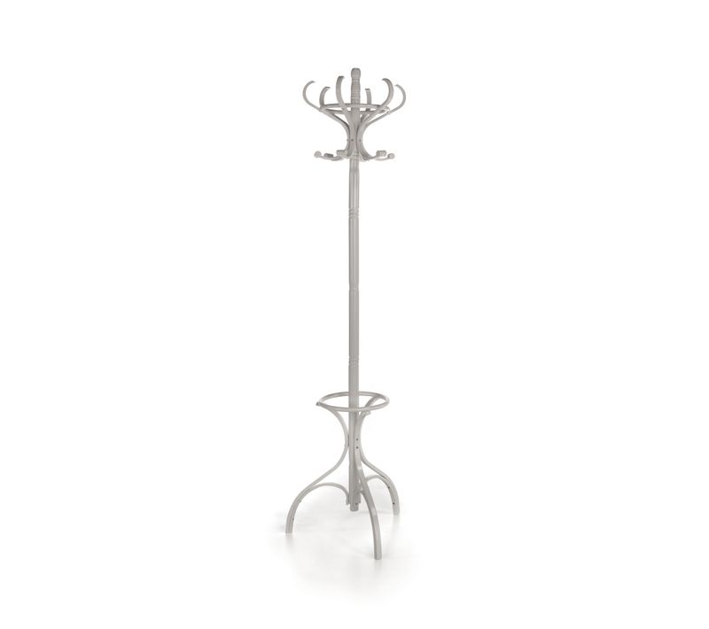 Porte-manteau Pivotant Hispanohogar Retro Gris (183x48x51 Cm)