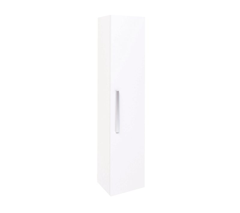 Colonne De Rangement à Suspendre Pallas - 30cm - Blanc - Mélaminé - Livré En Kit
