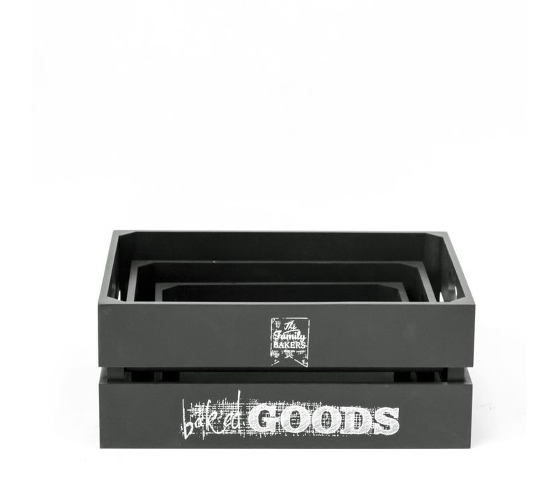 Bakery Set 3 Cajas 17x28x15/32x23x12/27x18x10cm
