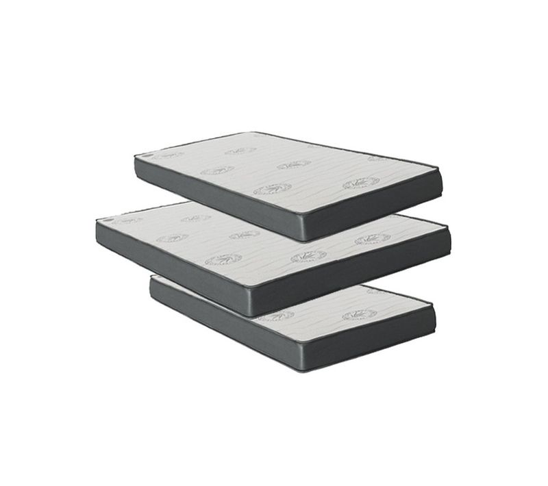 Pack 3 Matelas Mousse 135x190 Cm / 90x190 Cm