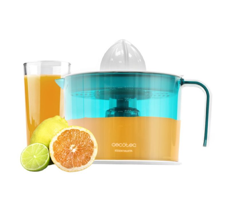 Presse-agrumes Électrique Essentialvita Adjust White. Puissance De 40w, Filtre Régulateur De