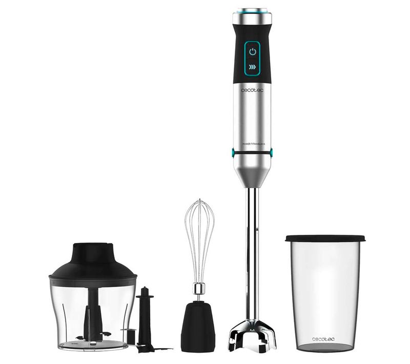 Mixeur Plongeant Power Titanblack 1500 XL Creametcrush 1500 W De Puissance