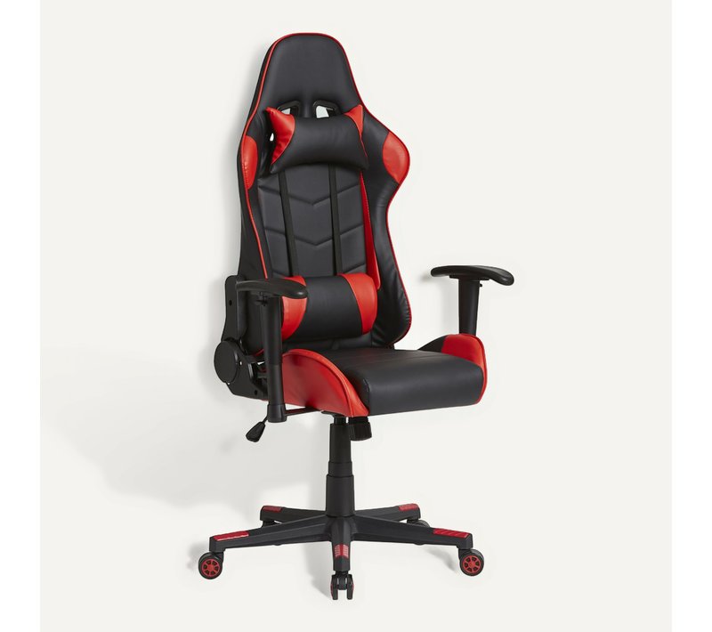 Fauteuil De Bureau Fauteuil Gaming Rouge