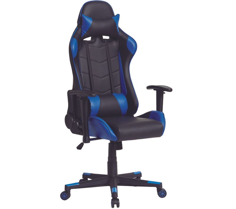 Fauteuil De Bureau Fauteuil Gaming Bleu
