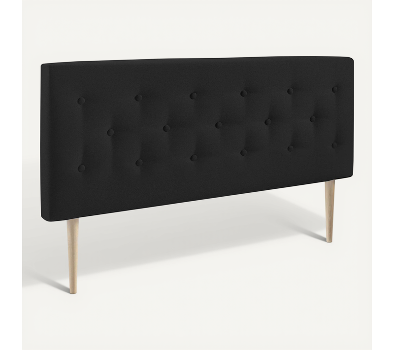 Tête De Lit Oslo 140x60 Gris Anthracite