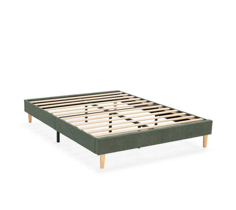 Sommier déco Bari 140x200 Cm Vert