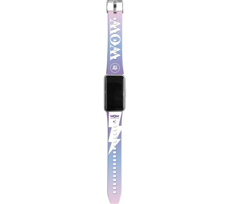 Montre Connectée Enfant - Double Bracelet Interchangeable, 6 Cadrans, Rose