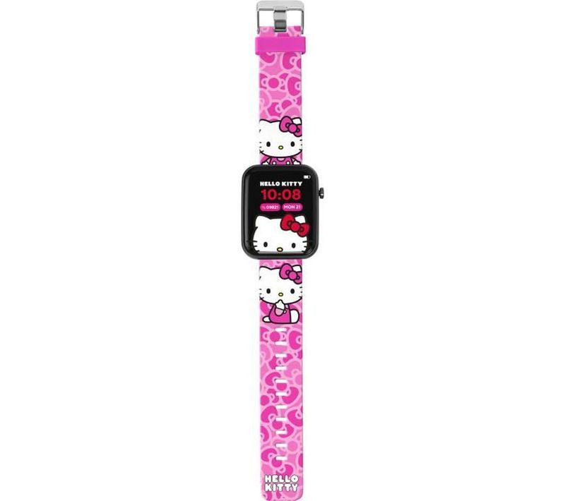 Montre Connectée Enfant Hello Kitty - Rose, Double Affichage et Bluetooth