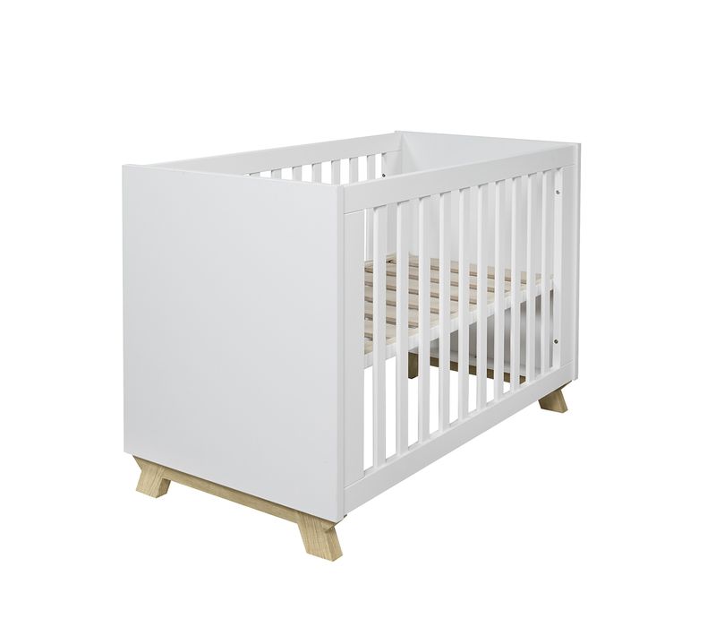 Lit Bébé 60x120 Veneto - Blanc