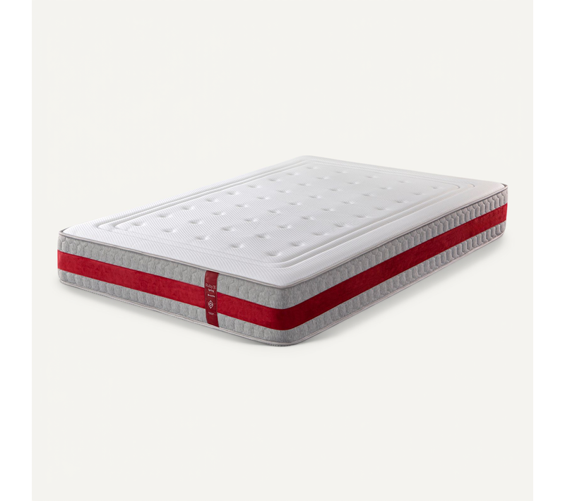 Matelas Mousse 90x200 Cm Ruby Flex - épaisseur 26 Cm - Mi-ferme - Accueil Mémoire De Forme
