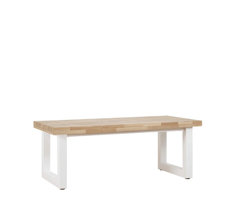 Table Basse Relevable En  Naturel 120x48cm