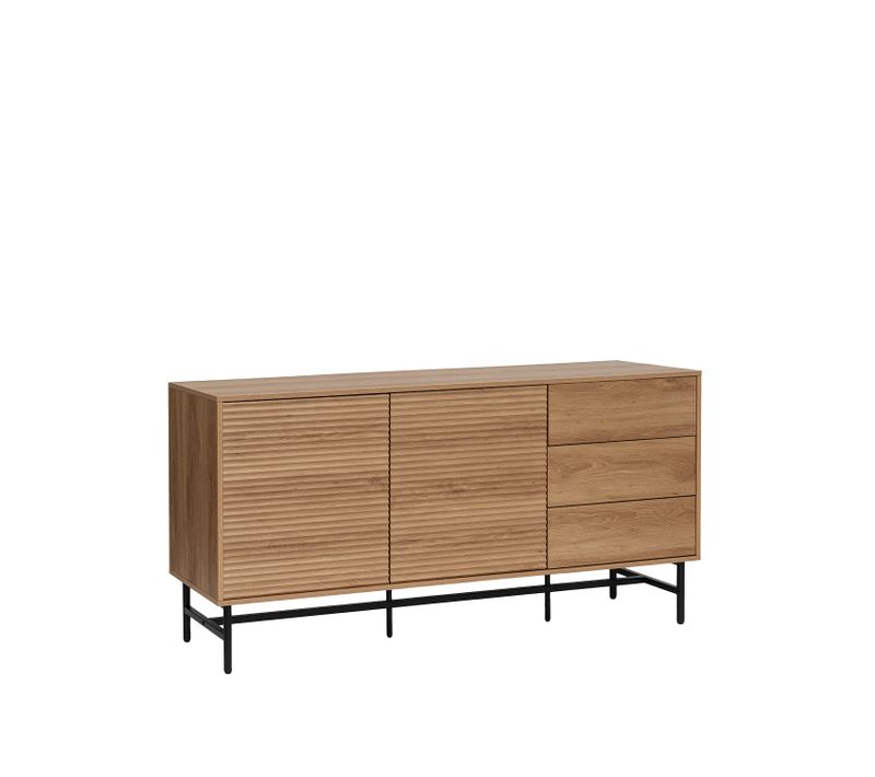 Buffet En Bois Naturel 150x78cm