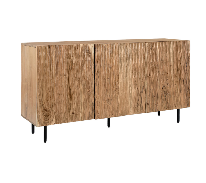 Buffet En Bois Naturel 150x78cm