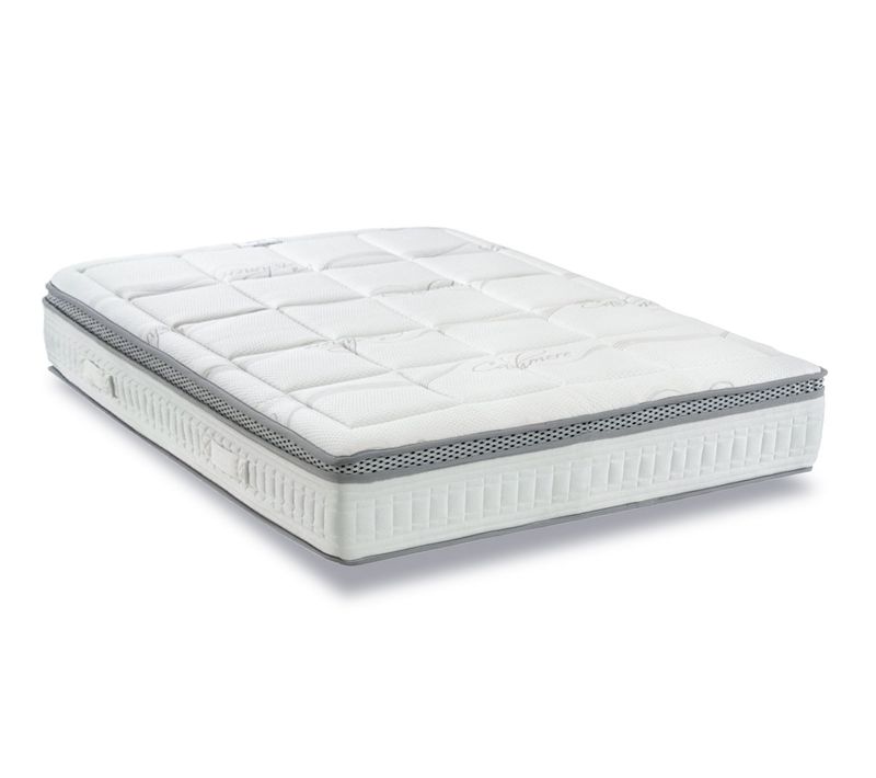 Matelas Hybride 180x200 Cm PROMOPTHEUS - Ressorts Ensachés - Accueil Mémoire De Forme - Ép. 28 Cm