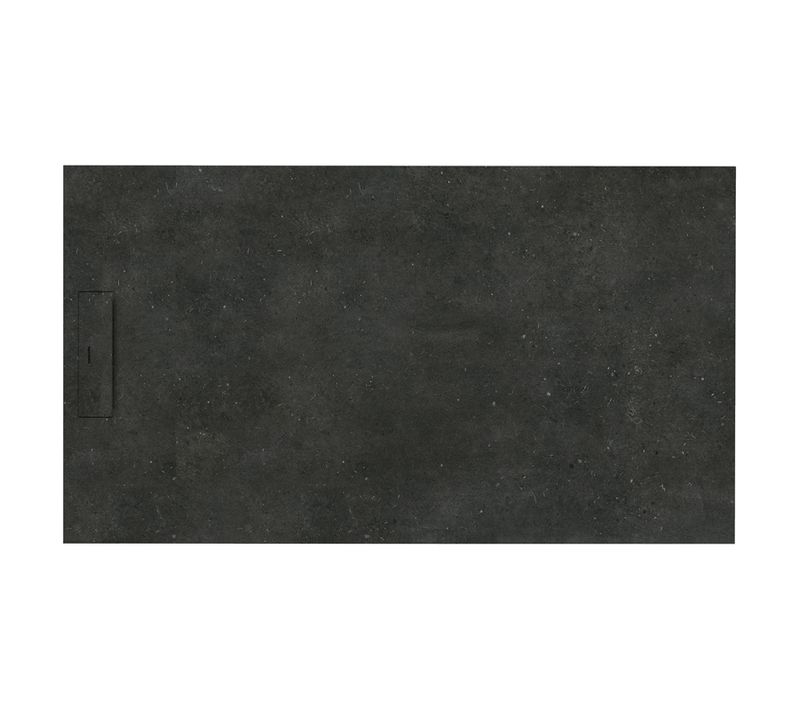 Siena - Receveur De Douche 140x80cm Fossil Noir