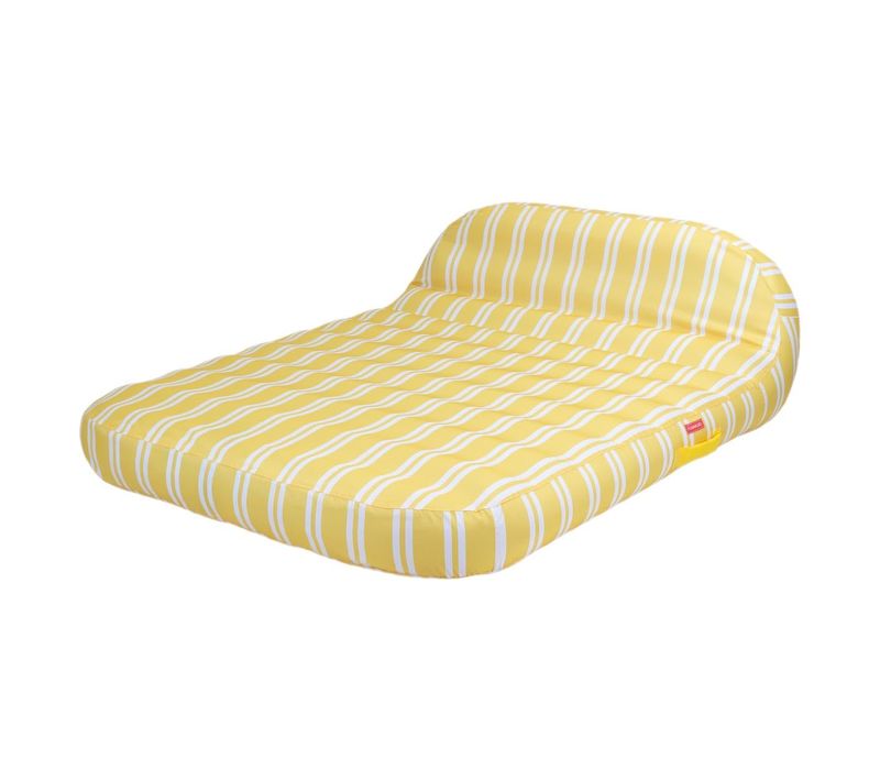 Matelas Gonflable Geante Piscine Pvc Jaune