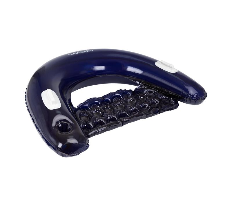 Bouée Piscine Chaise Flottante Pvc Bleu