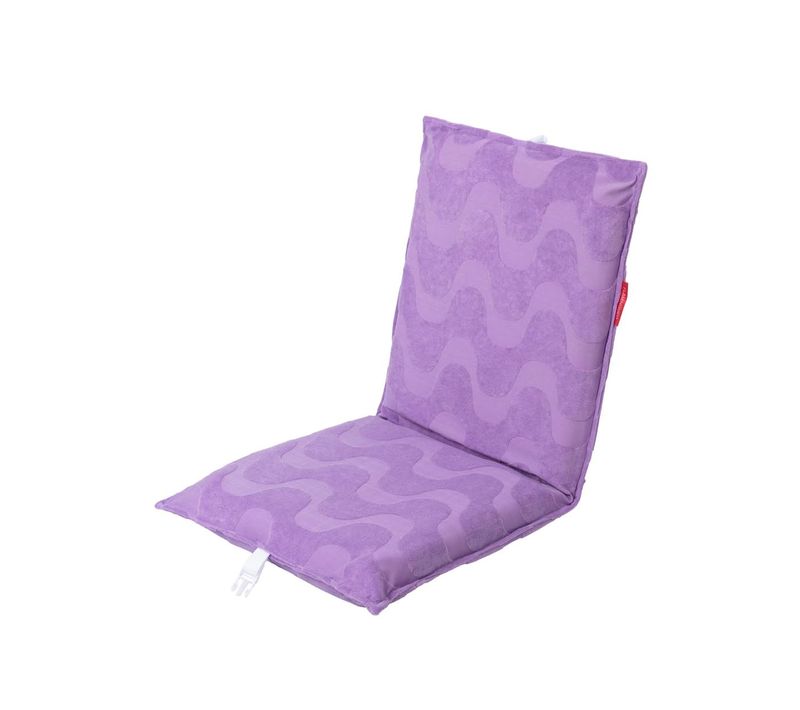 Chaise De Plage Coton Pliable Violet