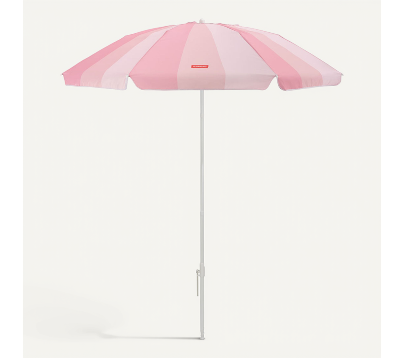 Parasol Plage Inclinable Upf50+ Polyester Rosa