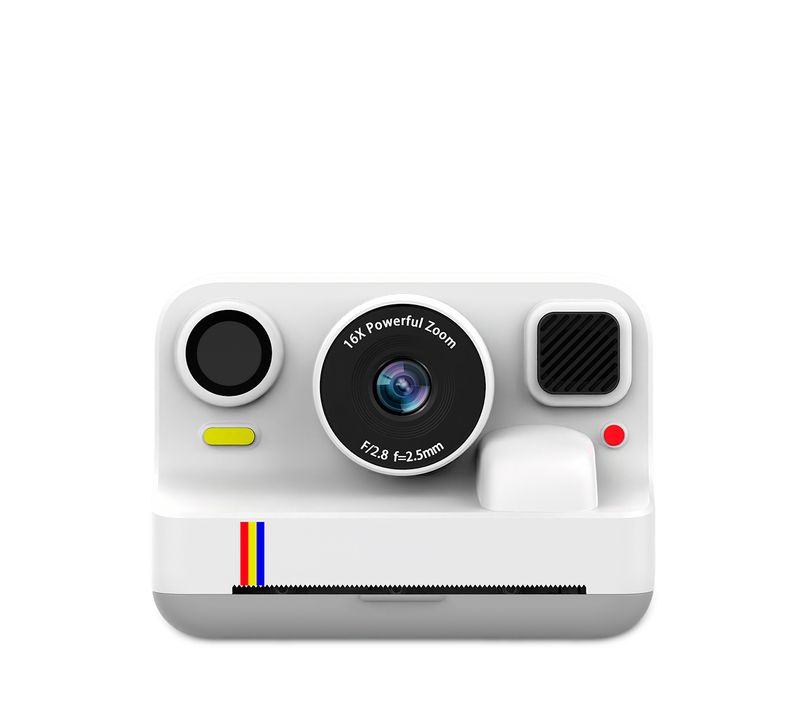 Appareil Photo Instantané Clicketgo Avec Imprimante, 48 Mp Et 1080p, 4 Rouleaux De Papier Inclus