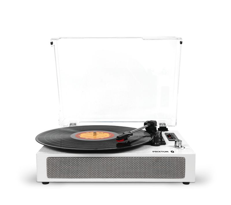 Platine Vinyle Studio Deluxe - Tourne-disque avec Bluetooth - Lecteur et convertisseur des vinyles
