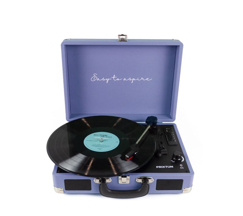 Platine Vinyle VC400 - Tourne-disque avec Bluetooth - Lecteur et convertisseur des vinyles - Violet