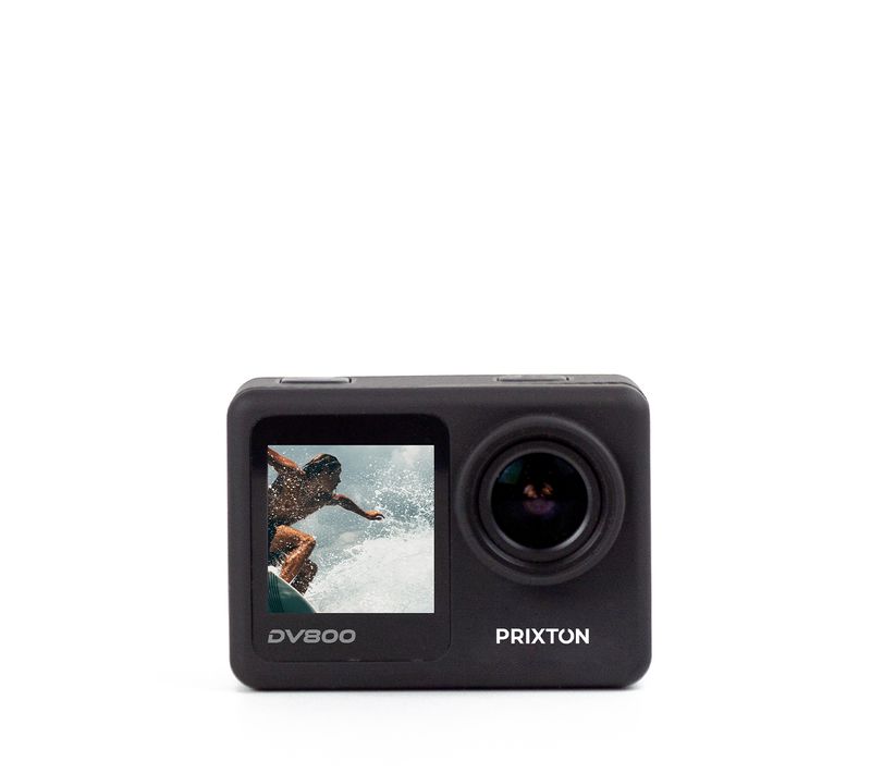 Caméra sport DV800 - Résolution 5K - Double écran - WiFi et App - Stabilisateur optique