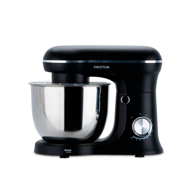 Robot Pâtissier Kr250, Multifonctions, 5 Litres, 1500w, 10 Vitesses, 3 Accessoires, Matte Black