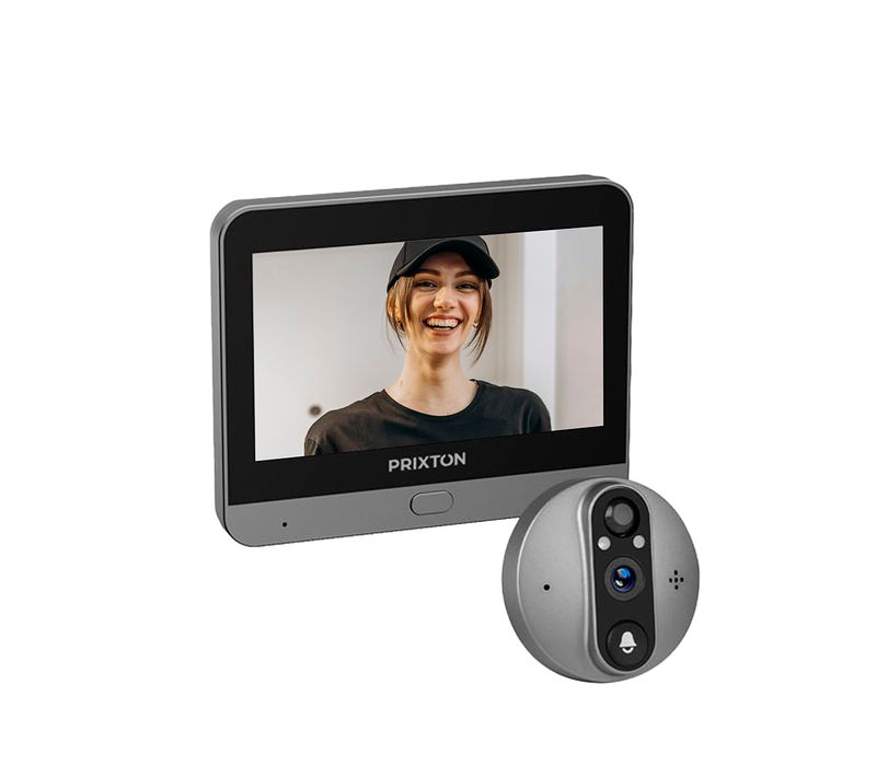 Judas Numérique Smart Guard Dv50, Écran Couleur 4,3", Wifi, Vision Nocturne, Détecteur De Mouvement