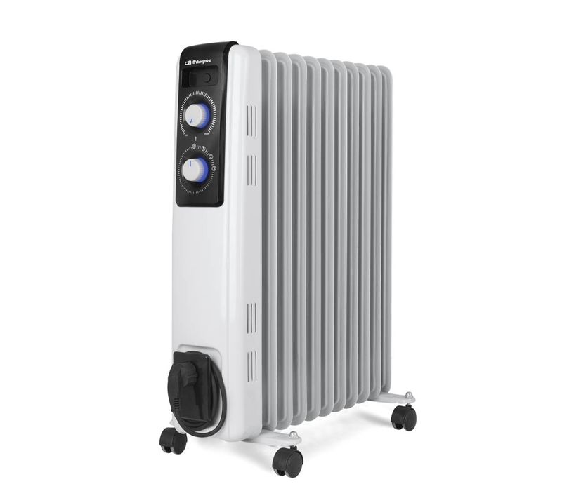 Radiateur Bain D'huile Rf 2500 Noir, Blanc 2500 W