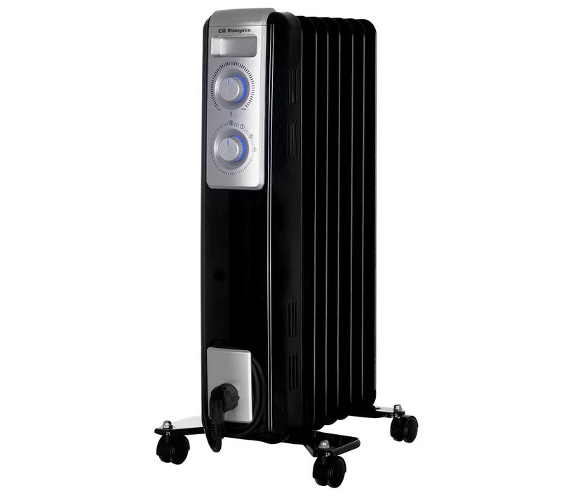 Radiateur Bain D'huile Rn 1500 Noir 1500 W