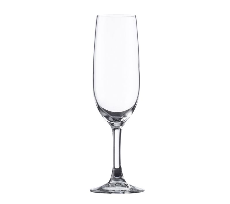 Boîte De 6 Flûtes à Champagne Trempées Victoria 17 Cl En Verre