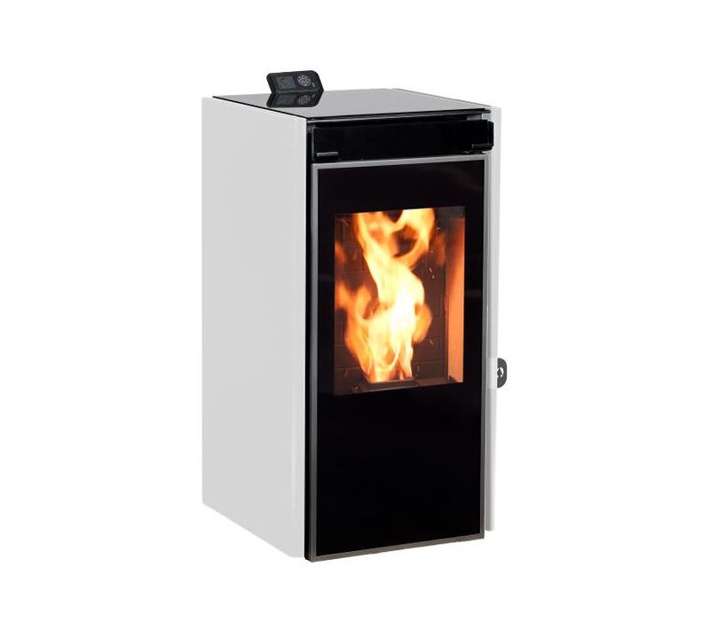 Poêle à Granulés 7.5kw Blanc 20910