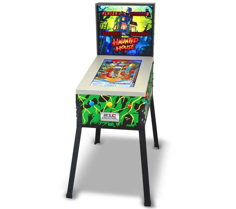 Flipper Numérique Lcd 24" Sur Pied - 12 Jeux Inclus - 4 Joueurs - Type Borne D'arcade