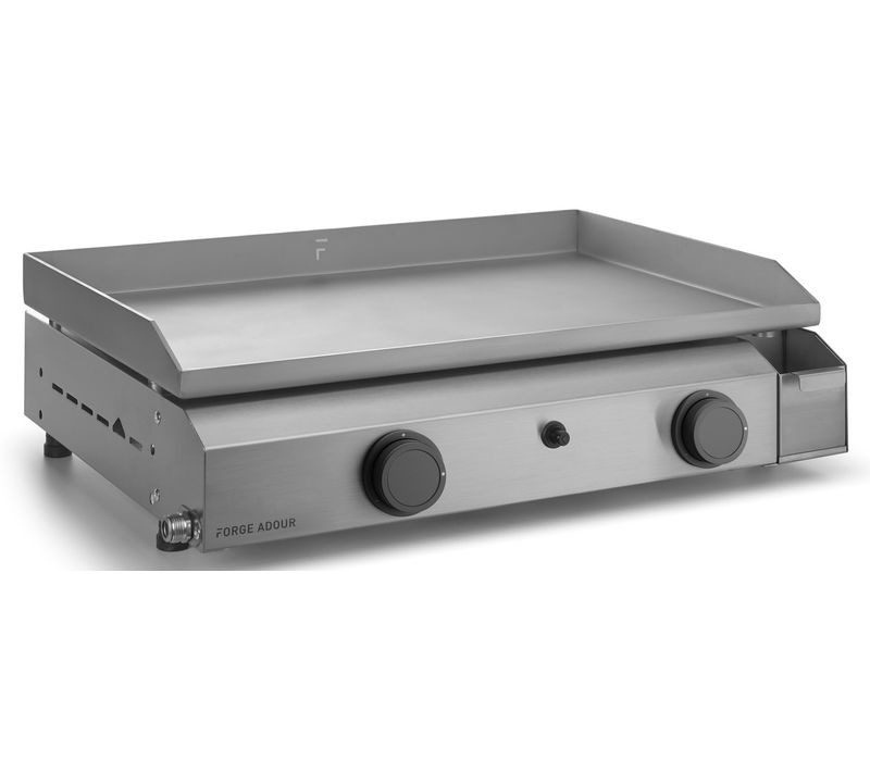 Plancha Gaz 6400w Plaque Inox 59.5x39.5cm - Base G60i